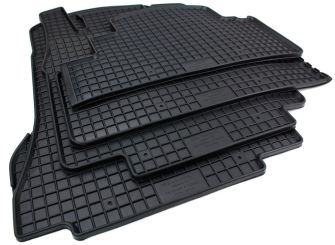 Gummimatten passend für Mercedes Benz A-Klasse W168 1997-2004 Fussmatten Gummi Premium Qualität Allwetter 4-teilig 
