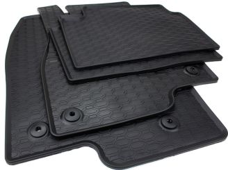 Gummimatten passend für Mazda 6 Kombi, 2012-2019 Fußmatten Premium Qualität Allwetter Automatten schwarz 4-teilig 