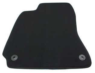 Fussmatte Fahrermatte passend für VW Passat 3B + 3BG Velours Qualität schwarz Druckknopf rund 