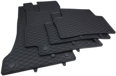 Gummimatten passend für Mercedes-Benz E-Klasse W213 S213 CLS + All Terrain Fußmatten Premium Qualität 4-teilig schwarz 