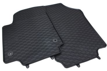 Gummimatten passend für Skoda Citigo, Seat Mii, VW UP! 1S Fußmatten Premium Qualität Allwetter 2-teilig vorne 