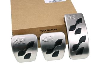 Original VW R-Line Pedaleset Golf 4 Bora Beetle Edelstahl Pedalkappen JNV711001 