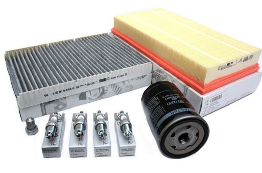 Original Audi VW Filter Inspektionspaket Golf 4 Bora Beetle 9C A3 8L 1.6 1.8 2.0L Benzin Motor 