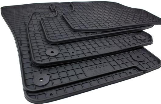 Petex Gummimatten passend für Audi A3 S3 RS3 (8Y) Sportback + Limousine ab 05/2020 Fußmatten Allwetter Premium Qualität 4-teilig schwarz 