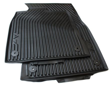 Original Audi Gummimatten Audi A7 S7 Sportback 4G Gummimatten Auto Fußmatten Allwetter 2-teilig schwarz 