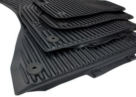 4-teilig | KFZ-Ersatzteile Shop schwarz A6 Fußmatten Gummimatten A6 Fußmatten und kfz-premiumteile24 online kaufen Audi Original 4G (C7) RS6 Allwetter | S6 Blitzversand Allroad