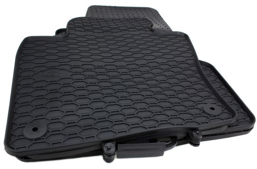 kfz-premiumteile24 KFZ-Ersatzteile und Fußmatten Shop online Fußmatten Blitzversand schwarz Tiguan 4-teilig für VW Gummimatten passend Matten Qualität kaufen | Allwetter 5N Gummi 