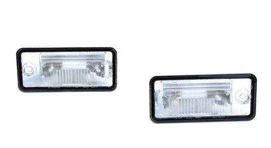 Upgrade LED Kennzeichenbeleuchtung für Audi A4 B6 / B7 / A6 C6 (4F) / A3 (8P)  / Q7 (7L) / RS4 / S4 kaltweiß