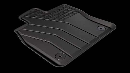 kfz-premiumteile24 KFZ-Ersatzteile und Fußmatten Shop, Schalen Gummimatten  passend für Seat Leon e-Hybrid (KL) ab 12/2020 + ST Kombi Fußmatten Gummi  Auto Allwetter Matten schwarz
