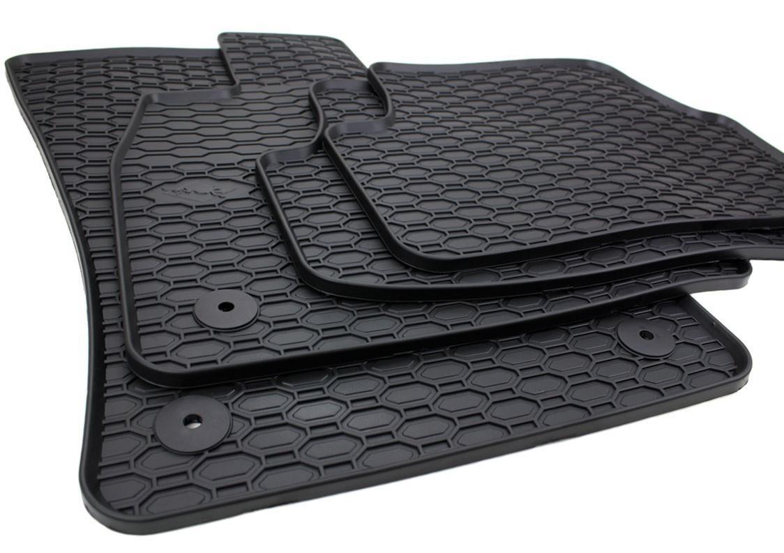 Universal Gummimatten Fußmatten Vorne für Skoda Octavia 2013-2019 