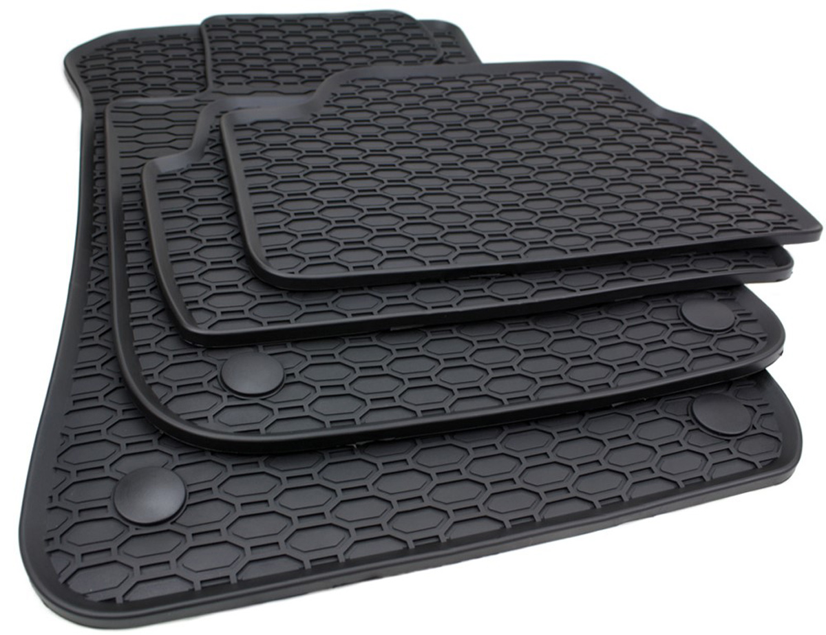kfz-premiumteile24 KFZ-Ersatzteile und Fußmatten Shop, Gummifussmatten  passend für BMW 1er E81 E82 E87 F20 F21 X1 E84 2er F22 Premium Qualität Auto  Fußmatten Allwetter