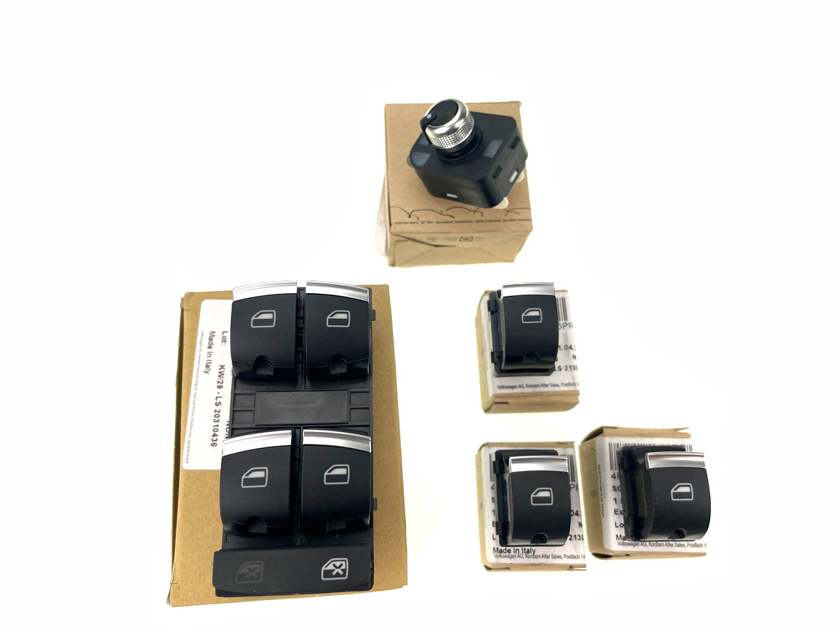 Fensterheber Schalter 4-fach chrom (Eigenbau) - munity - Dein  Forum zum Thema Audi A4
