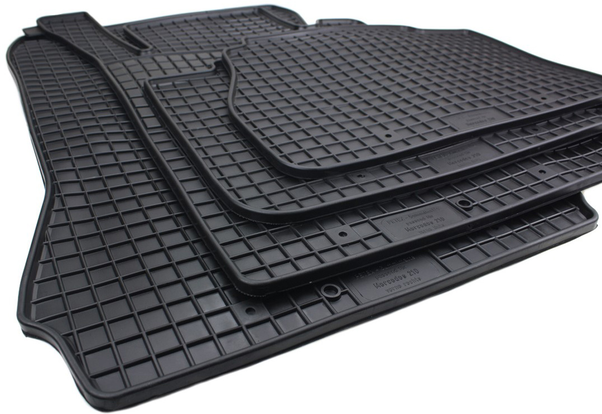 Fußmatte Gummimatten für Peugeot Allwetter Automatten Hoher Rand Antir